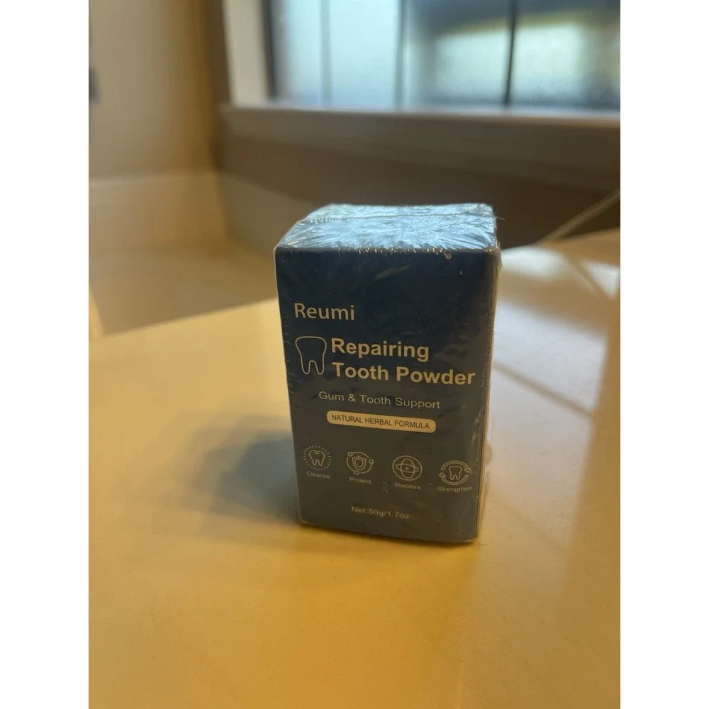 Reumi Repairing Tooth Powder Gum & Tooth Support NEW Sealed